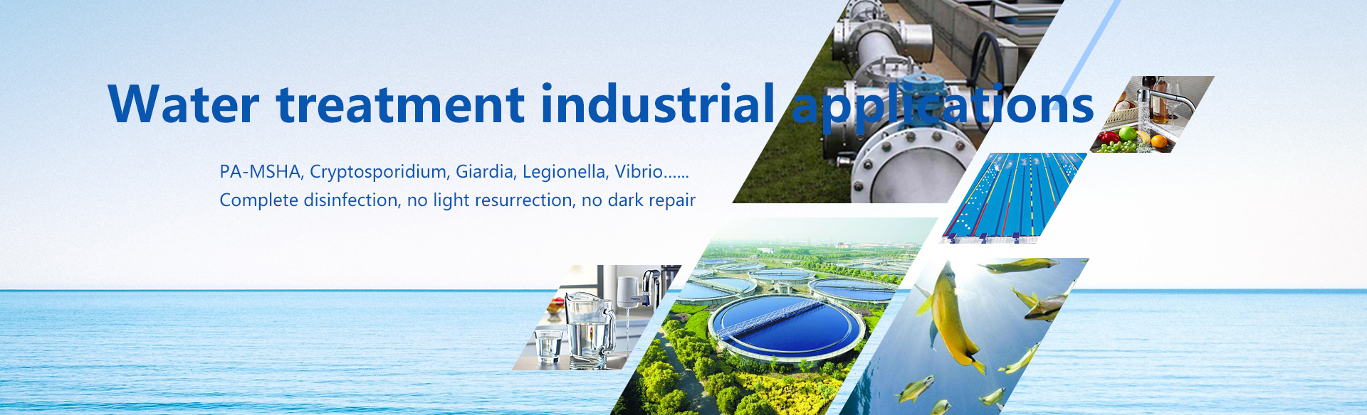 Water treatment industrial appl